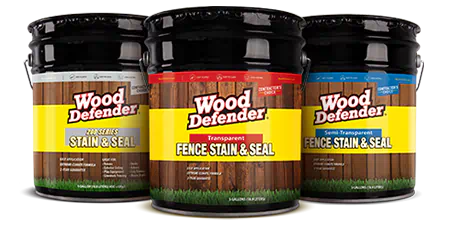 Wood Defender fence stain products