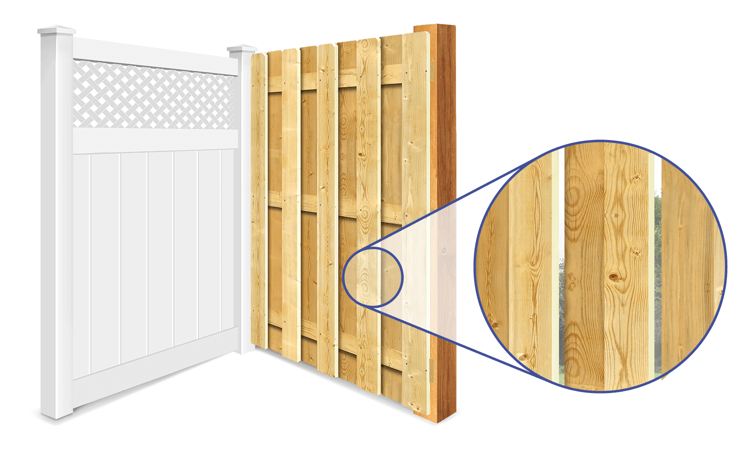 xxxREGION Semi Privacy fence  installation company