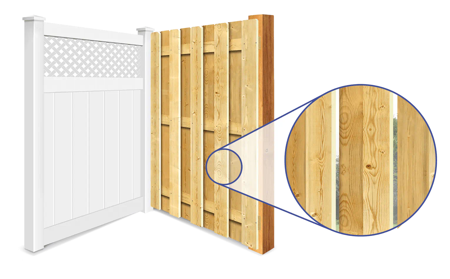 xxxREGION Semi Privacy fence  installation company