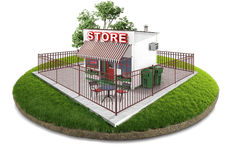 Commercial Aluminum Fence