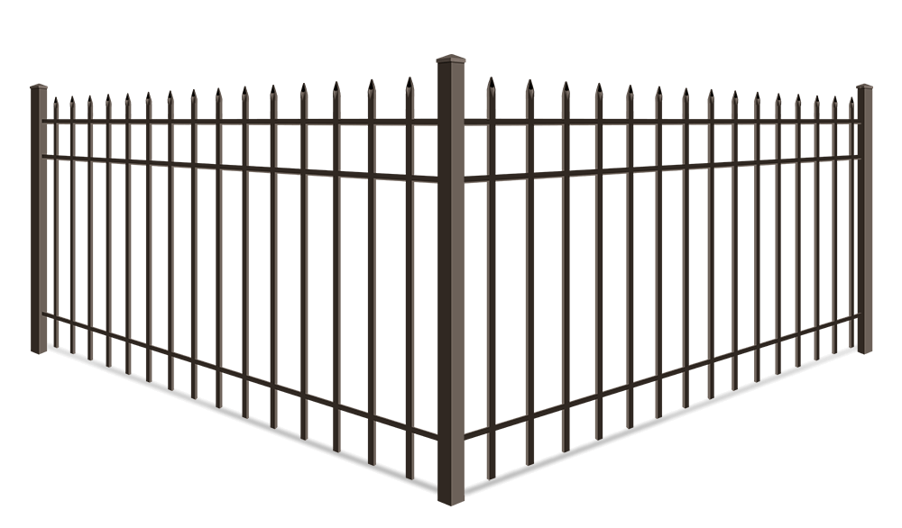 Commercial Aluminum decorative fencing in xxx xxxSTATE