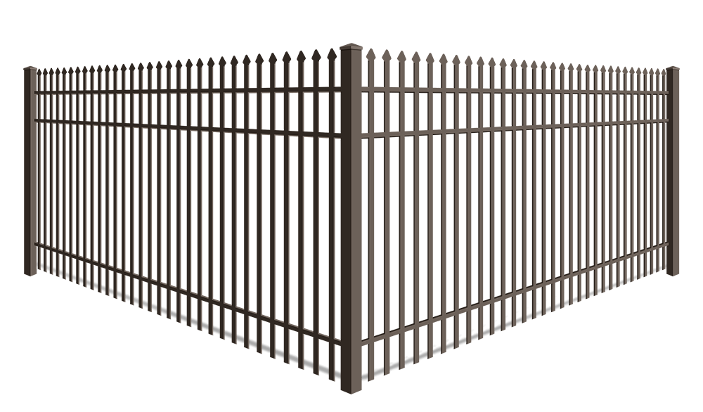 Commercial Aluminum security fencing in xxx xxxSTATE