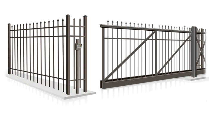 Commercial automated Vtrack slide gate