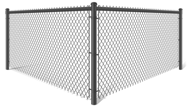 Black PVC Coated Chain Link fence contractor in xxxREGION