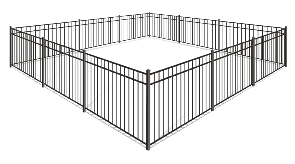 Commercial Aluminum fence