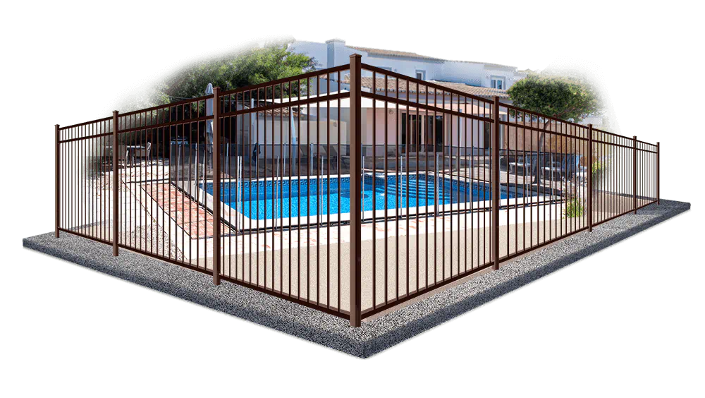 Commercial Aluminum fence