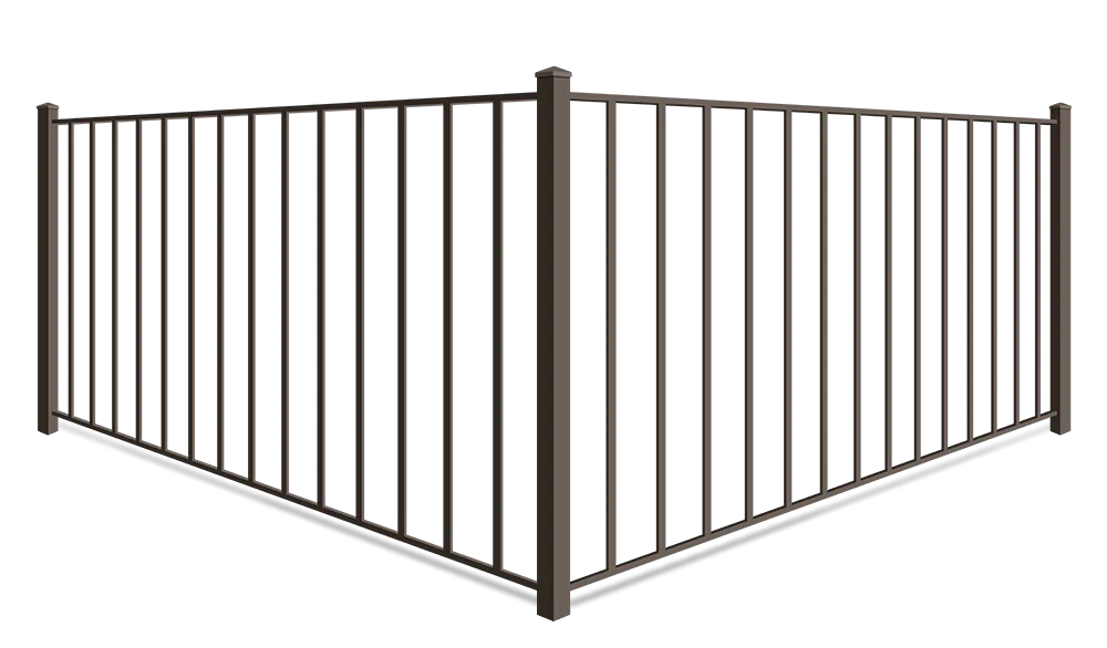 Commercial Aluminum Security fence