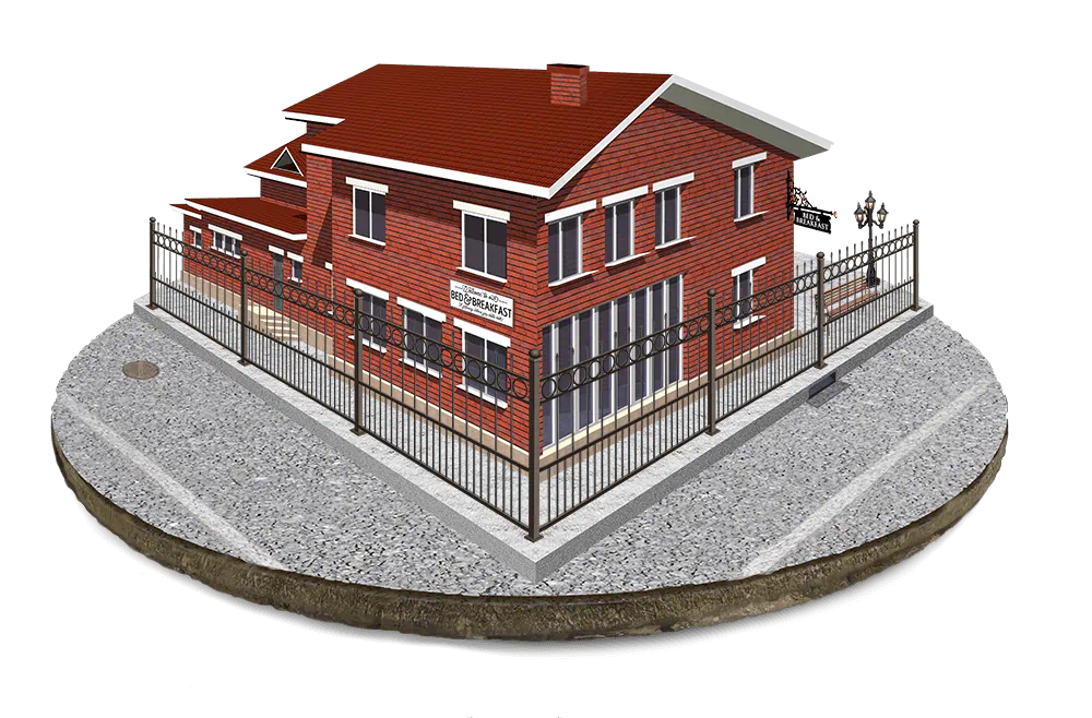 Commercial Commercial Ornamental Iron Fence Company In xxxREGION