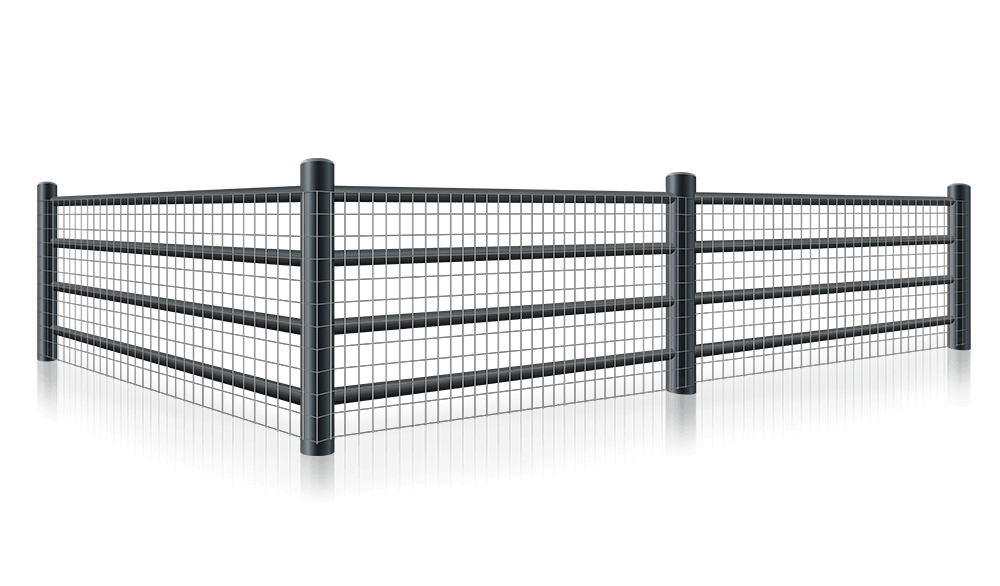 Metal pipe fence for farms in the xxxREGION area.