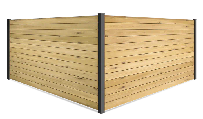 FenceTrac with pine infill 