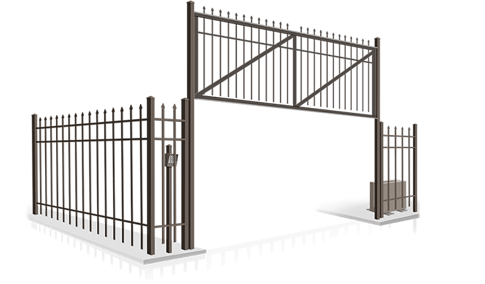 Commercial vertical lift gate installation company for the xxxREGION area.