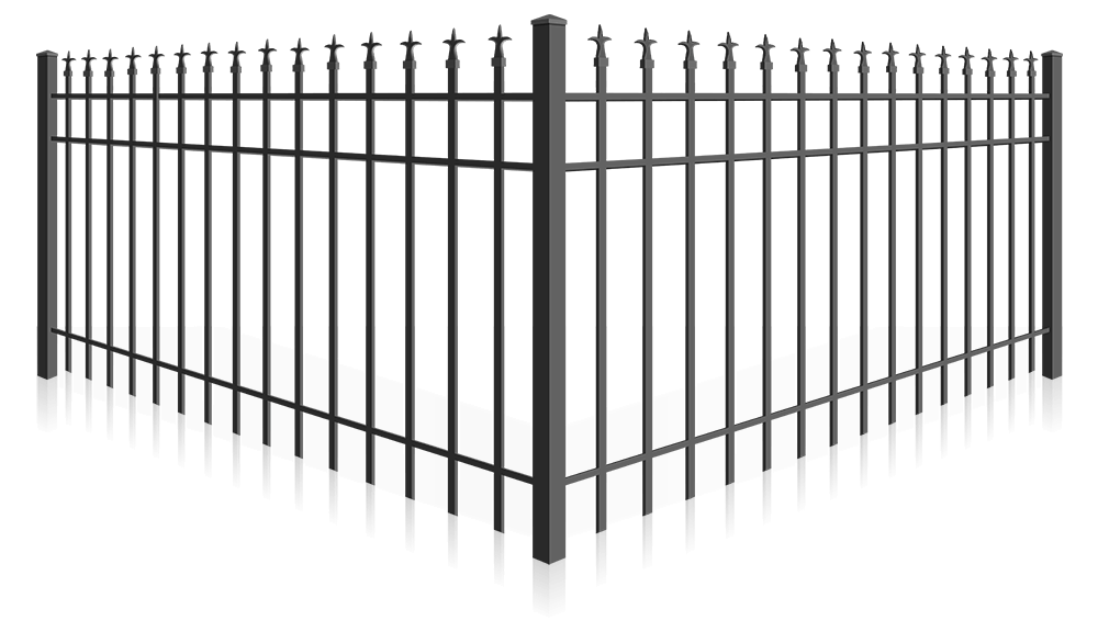 Commercial Ornamental Iron decorative fencing in xxx xxxSTATE