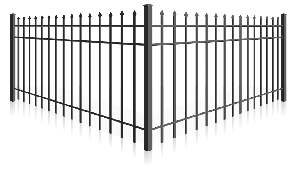 Wrought Iron Security fence