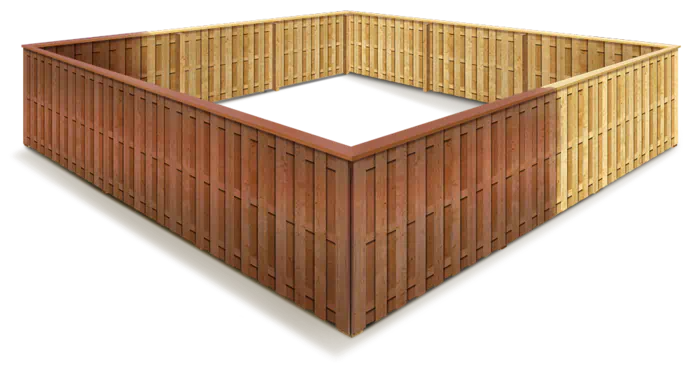 Staining & Sealing fence