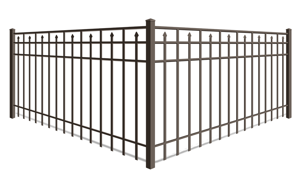 Alternating picket aluminum fence contractor in xxxREGION