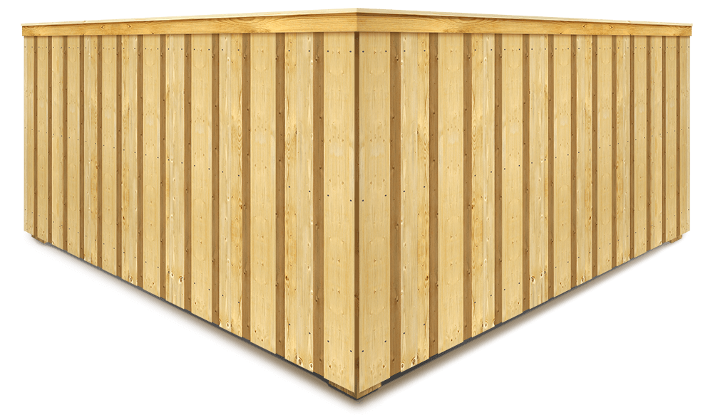 Decorative privacy wood fence contractor in xxxREGION