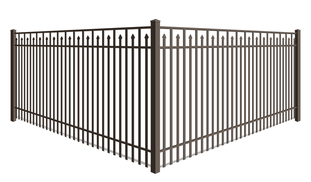 Decorative commercial aluminum fence company xxxREGION