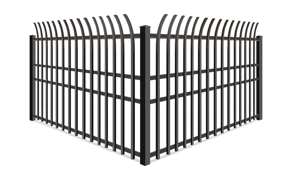 High security commercial ornamental steel fence contractor in xxxREGION