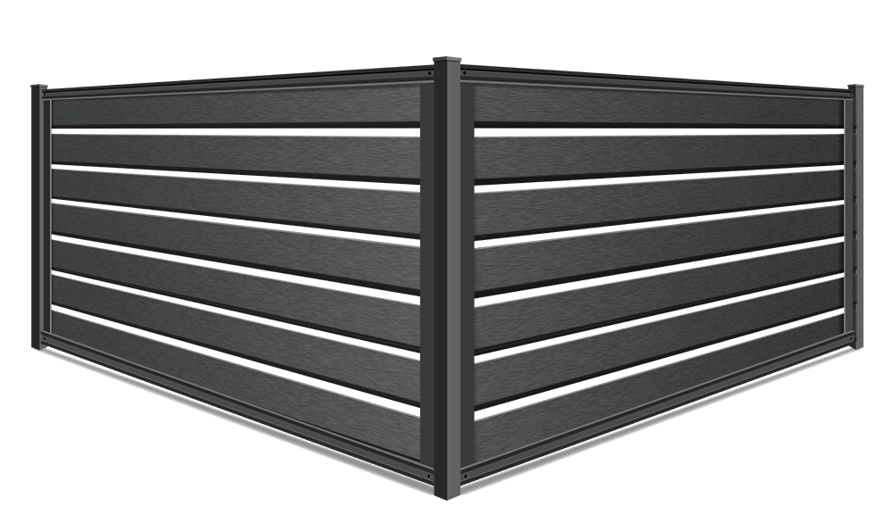 FenceTrac Semi-Privacy Aluminum Infill Fence Contractor in xxxREGION
