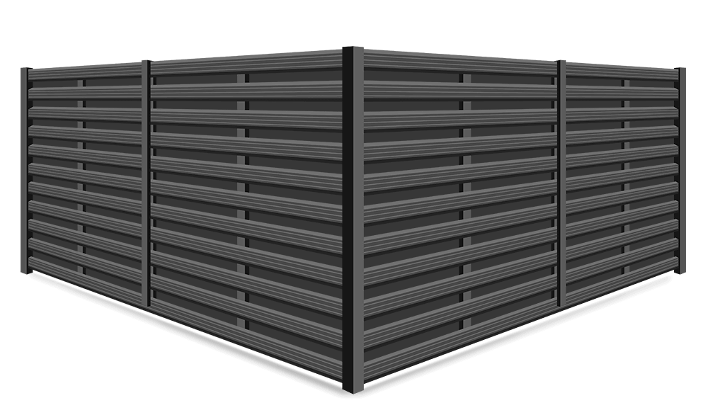 FenceTrac Semi-Privacy Aluminum Infill Fence Contractor in xxxREGION