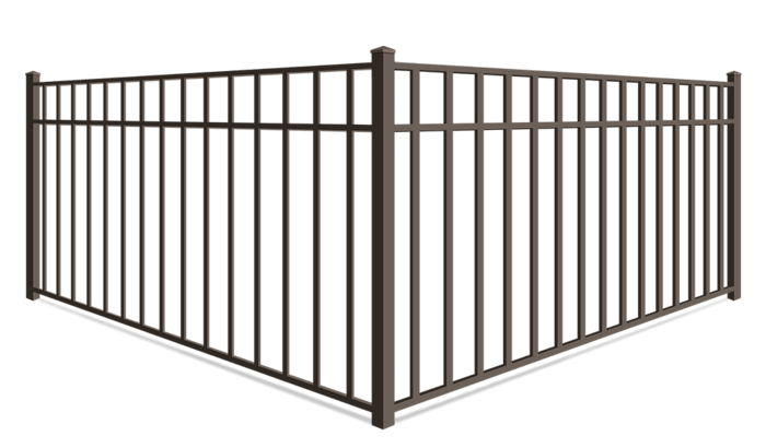 3 Rail aluminum fence company in xxxREGION
