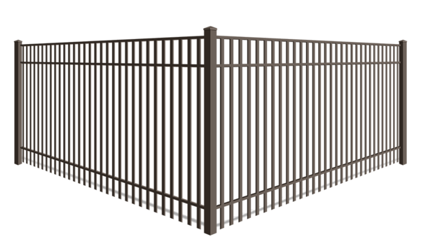 Double Picket aluminum fence company in xxxREGION