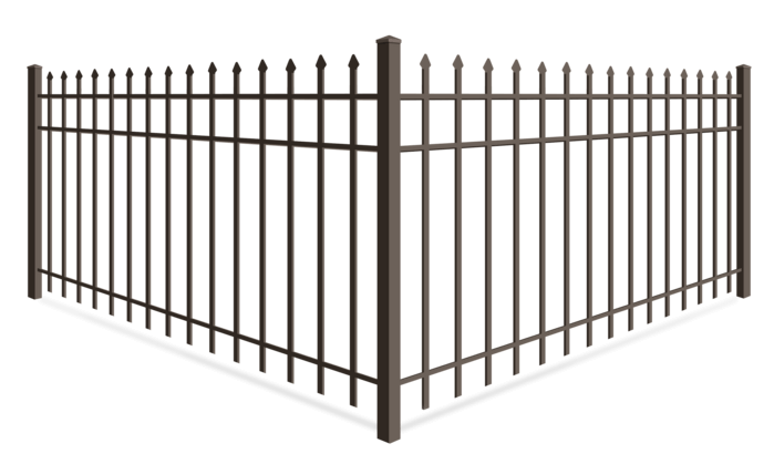 Extended Picket aluminum fence company in xxxREGION