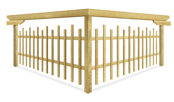 Custom wood fence company in xxxREGION