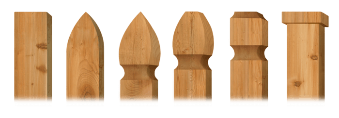 Post Options wood fence xxxREGION