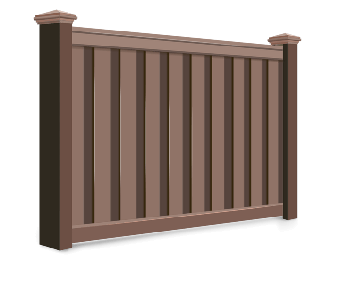 Composite fence features popular with xxxREGION homeowners