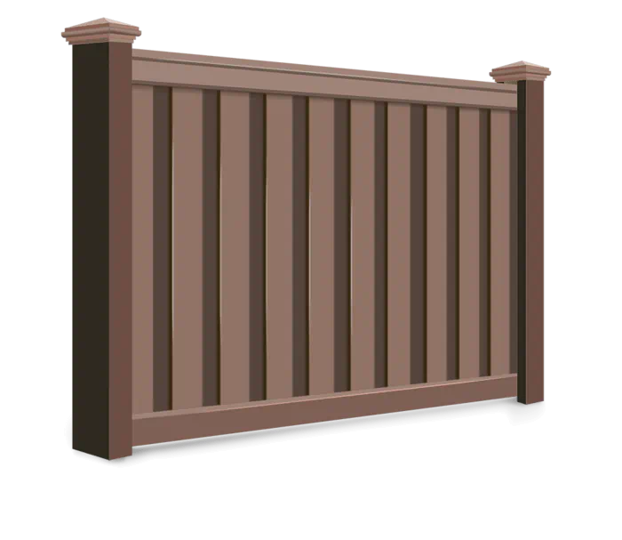 Composite fence features popular with xxxREGION homeowners