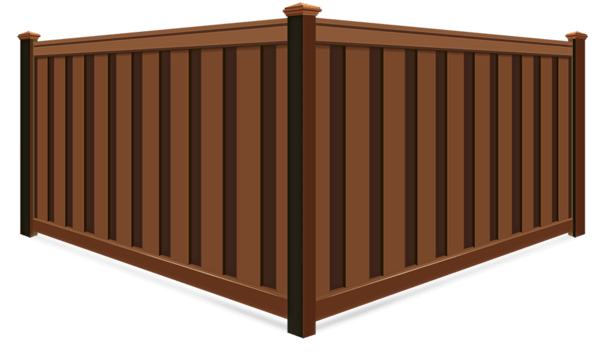 Saddle Privacy Trex fence company in xxxREGION