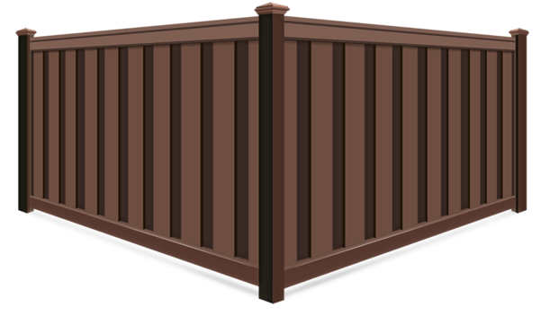 Woodland Privacy Trex fence company in xxxREGION