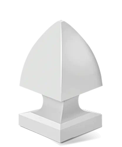 Gothic vinyl post top