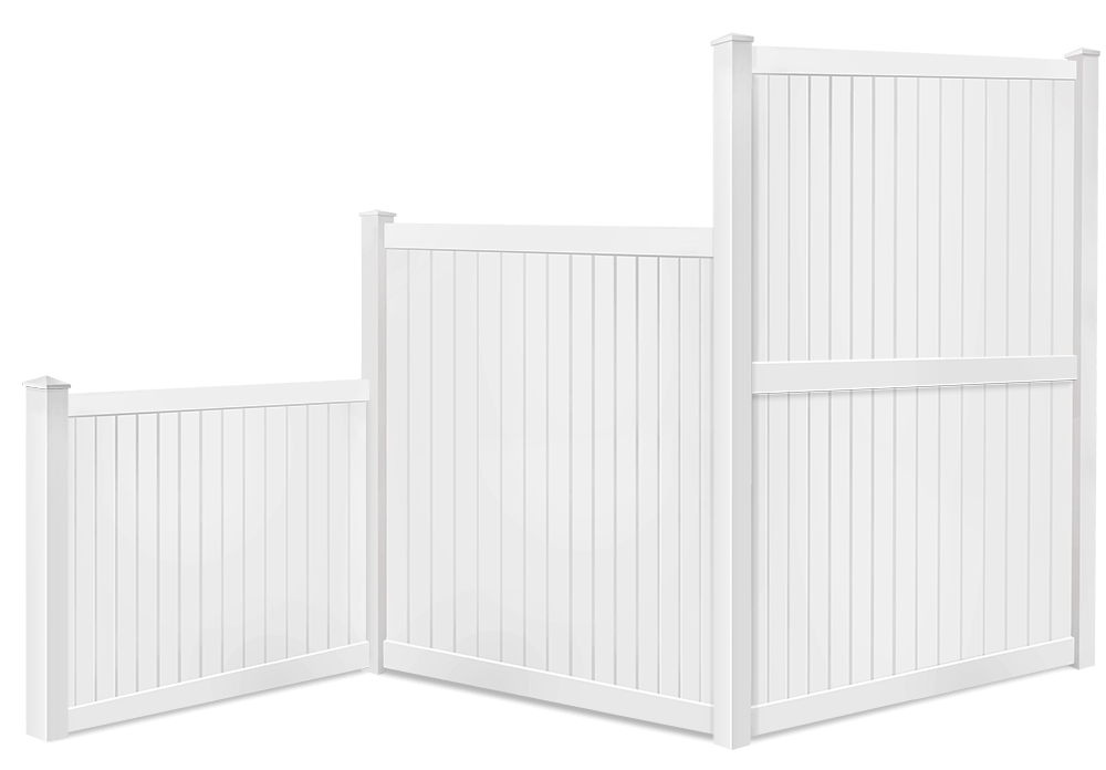 Vinyl fence height options xxxREGION