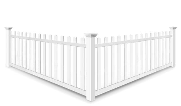 Open Picket vinyl fence