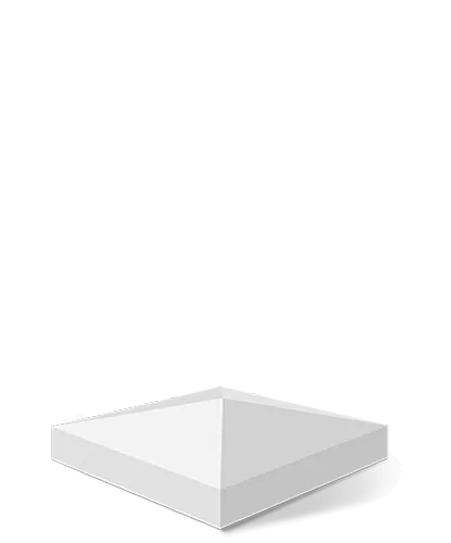 Traditional vinyl post top