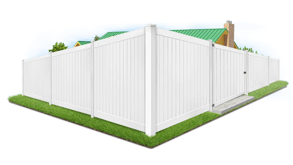 Vinyl fence