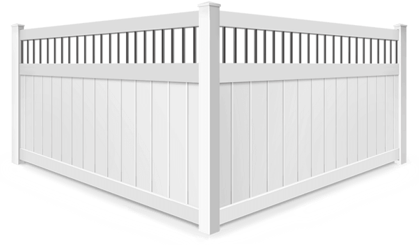 Metal Spindle Top vinyl fence contractor in xxxREGION