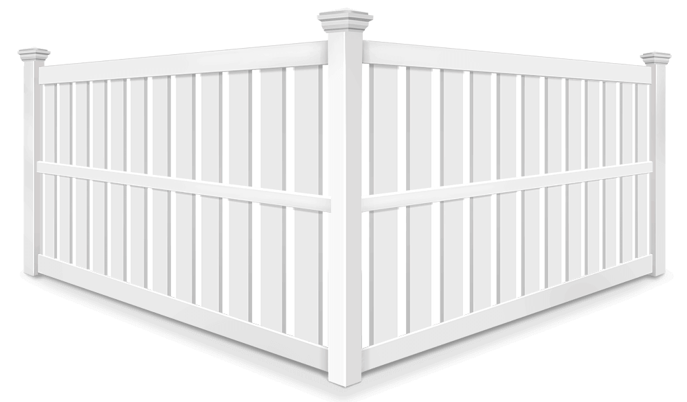 Semi-Privacy vinyl fence contractor in xxxREGION
