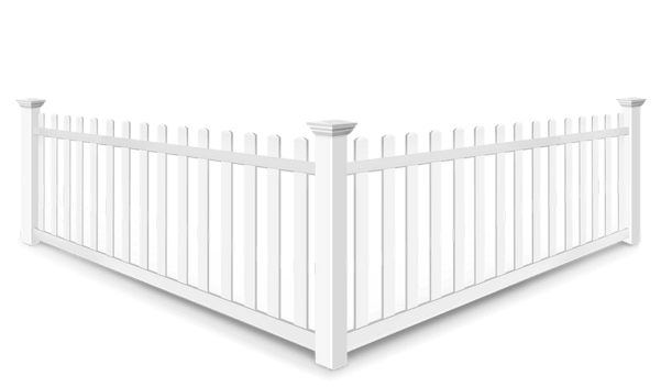 Open Picket vinyl fence contractor in xxxREGION