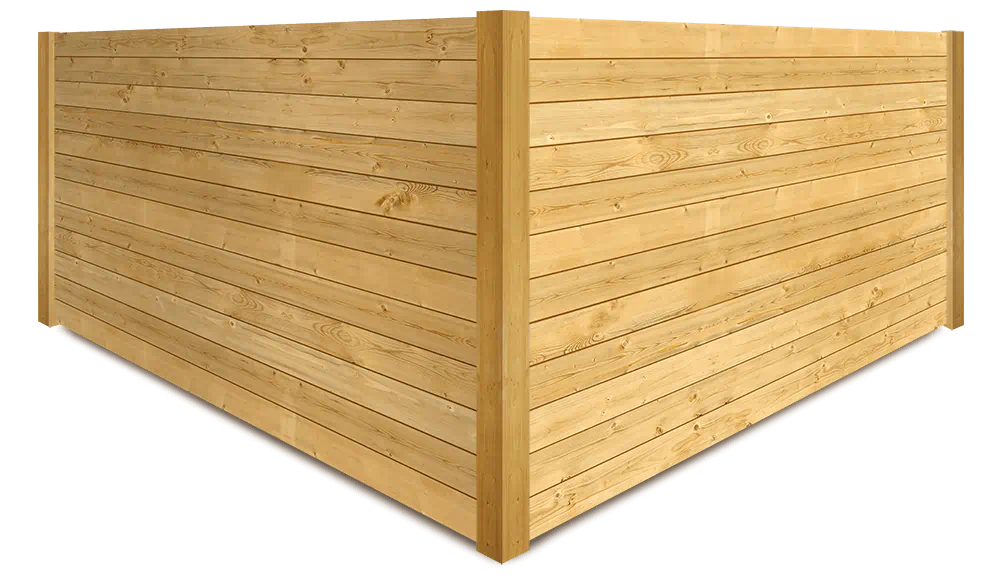 Wood Privacy fence