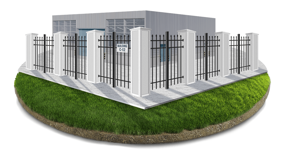 Columns and Walls installation for the xxxREGION area.