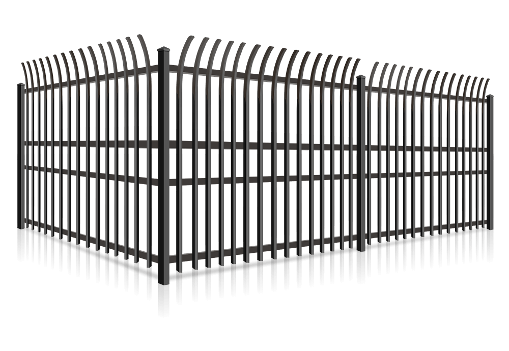 Commercial Wrought Iron fence installation for the xxxREGION area.