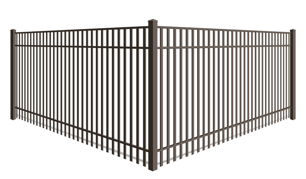 Commercial Wrought Iron fence installation for the xxxREGION area.