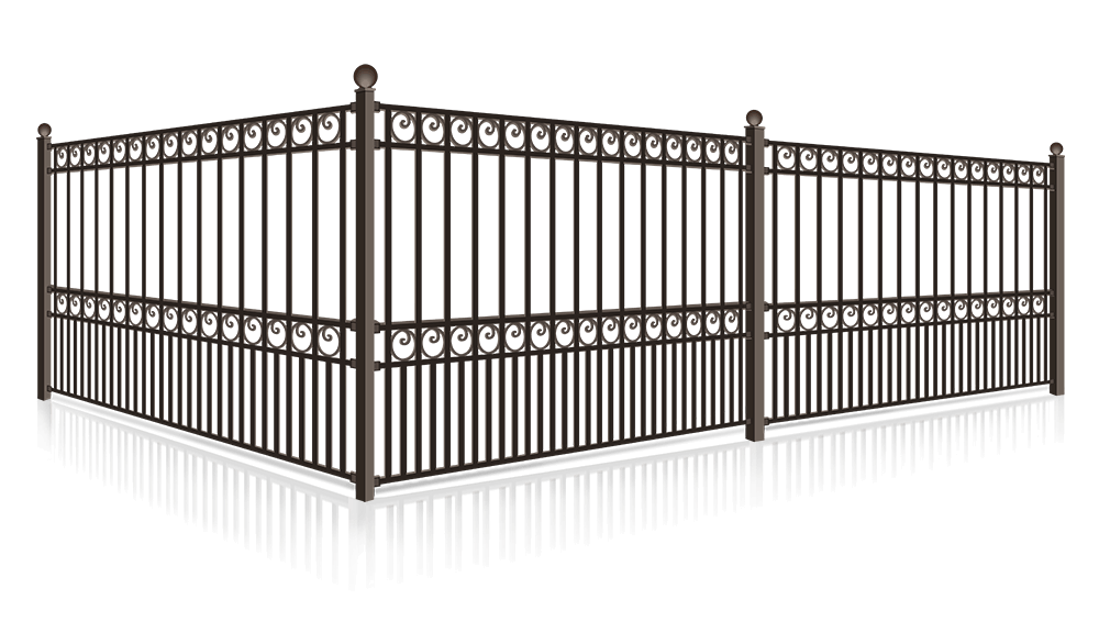 xxxREGION Wrought Iron fence installation for the xxxREGION area.